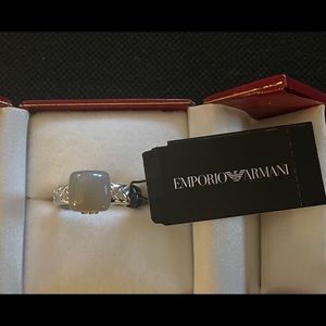 Emporio Armani Sterling Silver Ring
